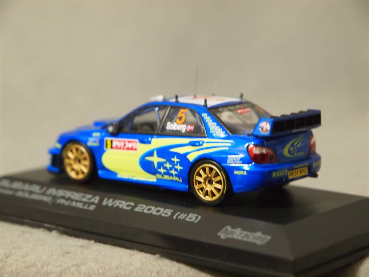 SUBARU Impreza WRC 2005年ラリージャパン #5 ペター・ソルベルグ hpi