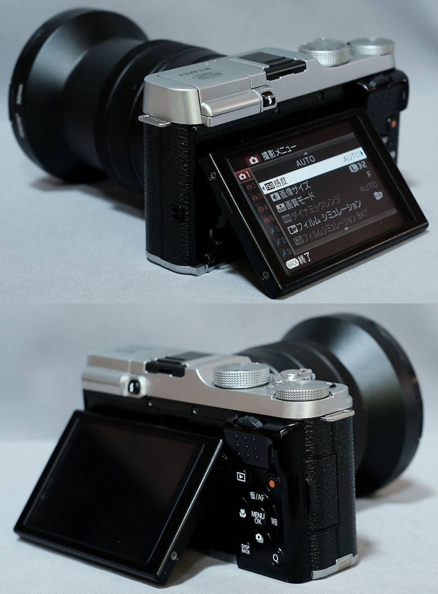 FUJIFILM(フジフィルム)Xシリーズ X-M1）レンズキット)シルバー 中古 X