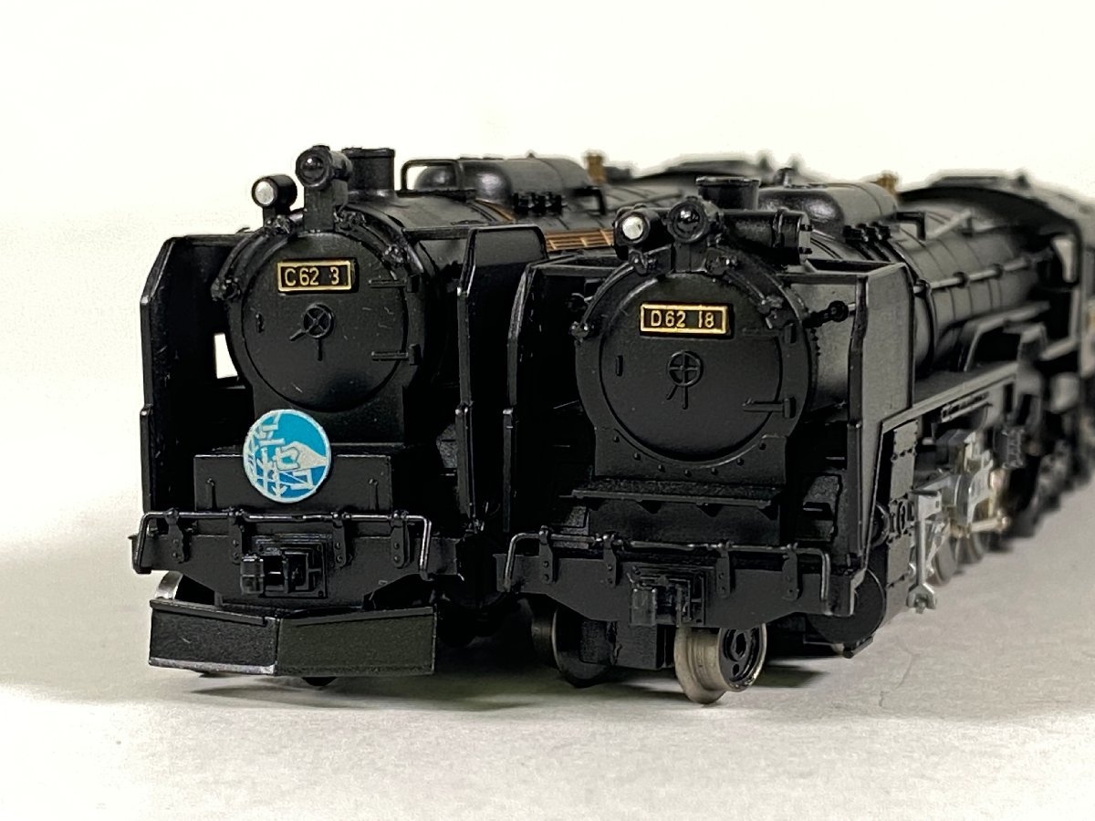 3-42＊Nゲージ マイクロエース 蒸気機関車まとめ売り A6501 D62-18