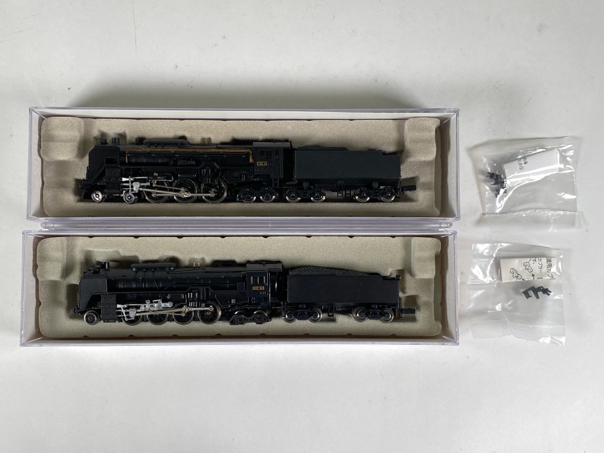 3-42＊Nゲージ マイクロエース 蒸気機関車まとめ売り A6501 D62-18