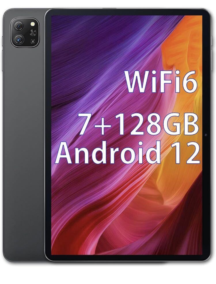 タブレット 10.1インチ Wi-Fiモデル 7GB RAM+128GB Android12 Wi-Fi専用 アンドロイド カメラ 子供用タブレット 分割画面機能付き
