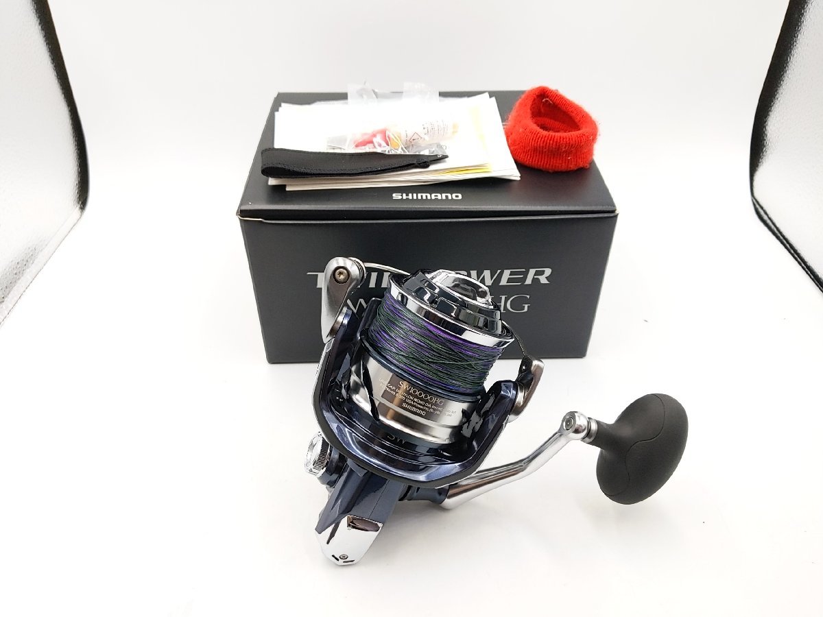 管65769) 美品 Shimano シマノ 21 ツインパワーSW 10000HG スピニング