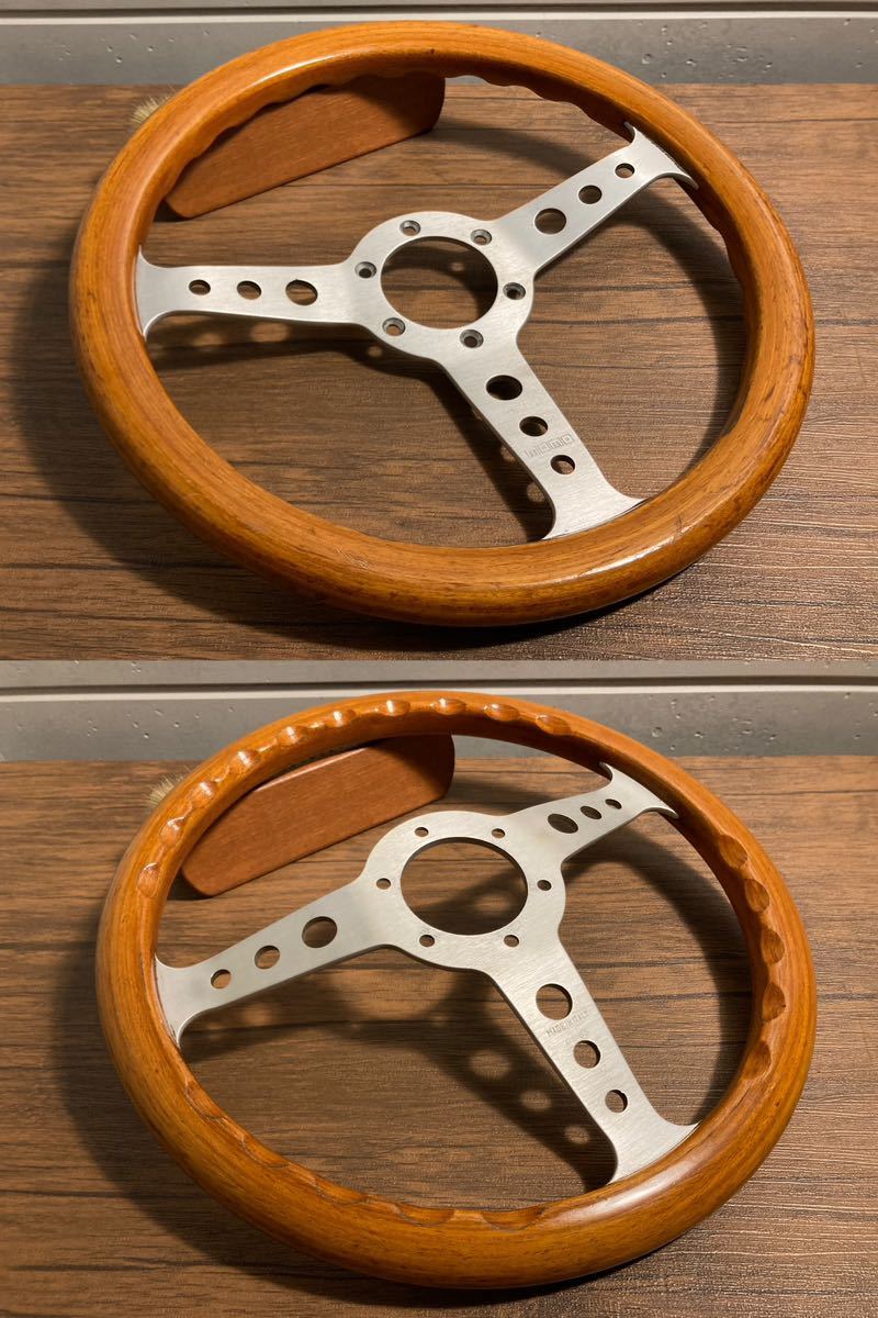 MOMO モモ SUPER INDY インディ ウッドステアリング 1988年製 MOMO