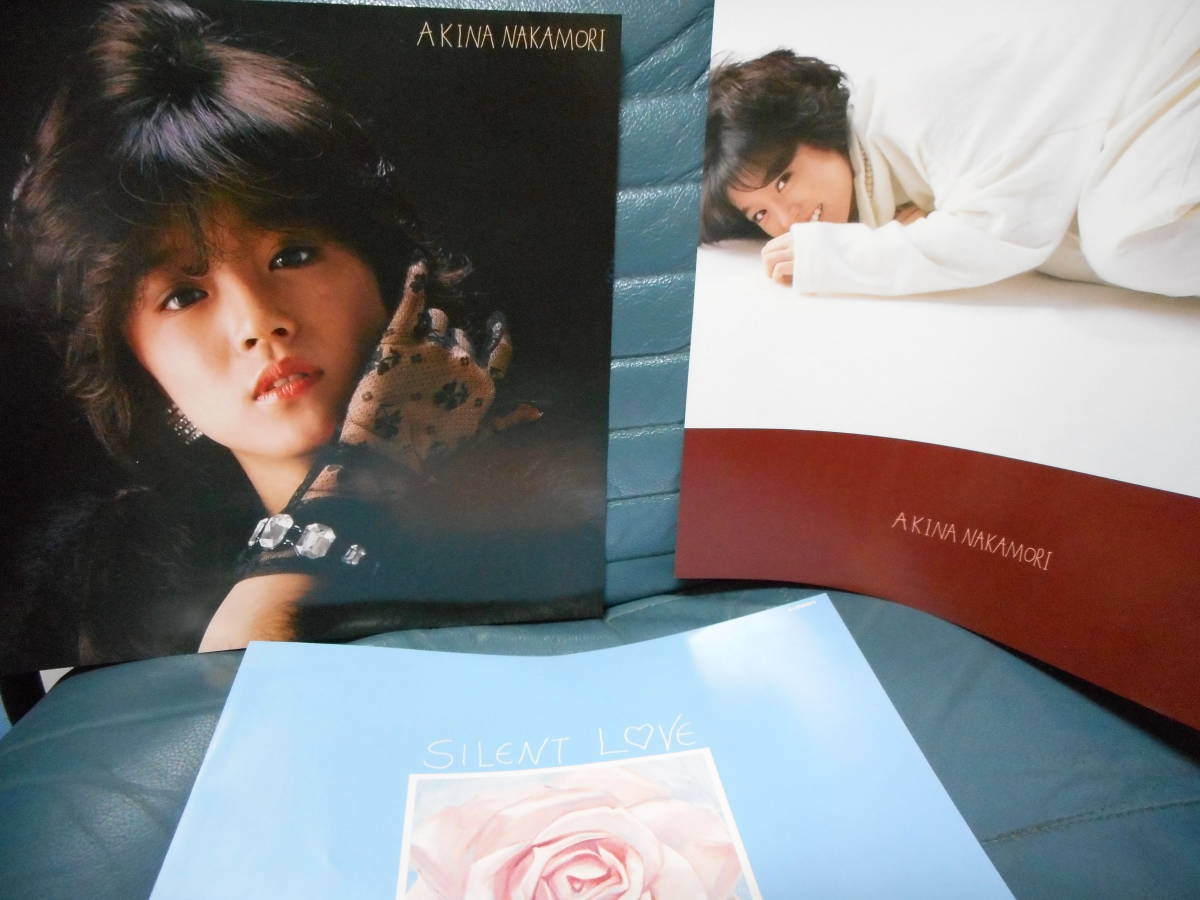 会場限定ジャケカバー付12”◇中森明菜「SILENT LOVE」ワーナー
