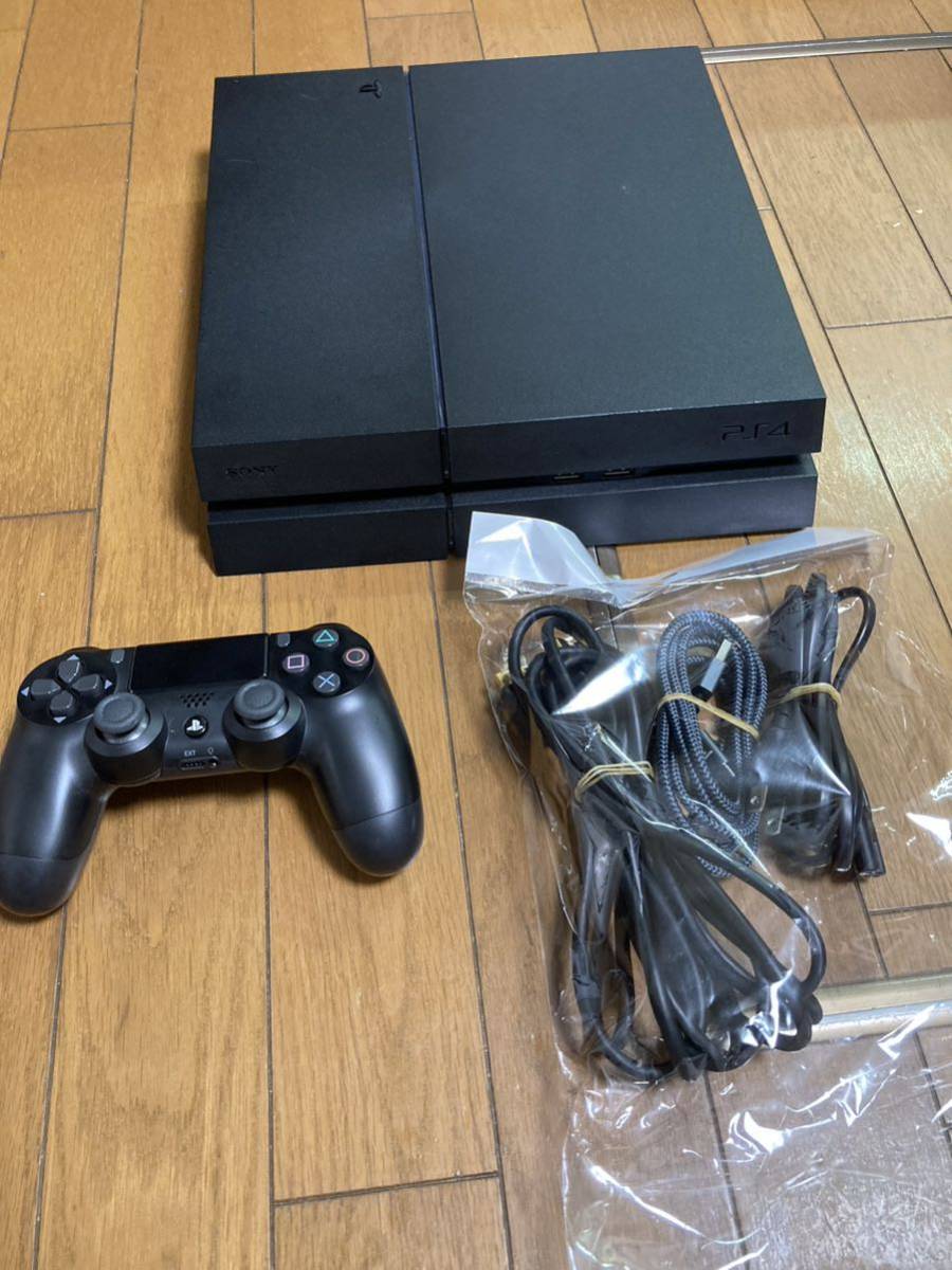 プレステ4 500GB ソフト2本付き Sony PlayStation4 本体 500GB