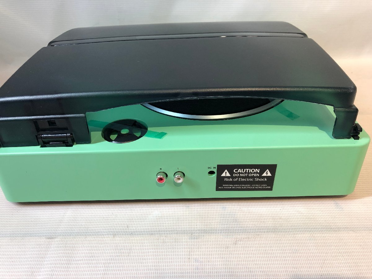 通電のみ確認 SCANDAL Original Record Player WORLD TOUR 2022