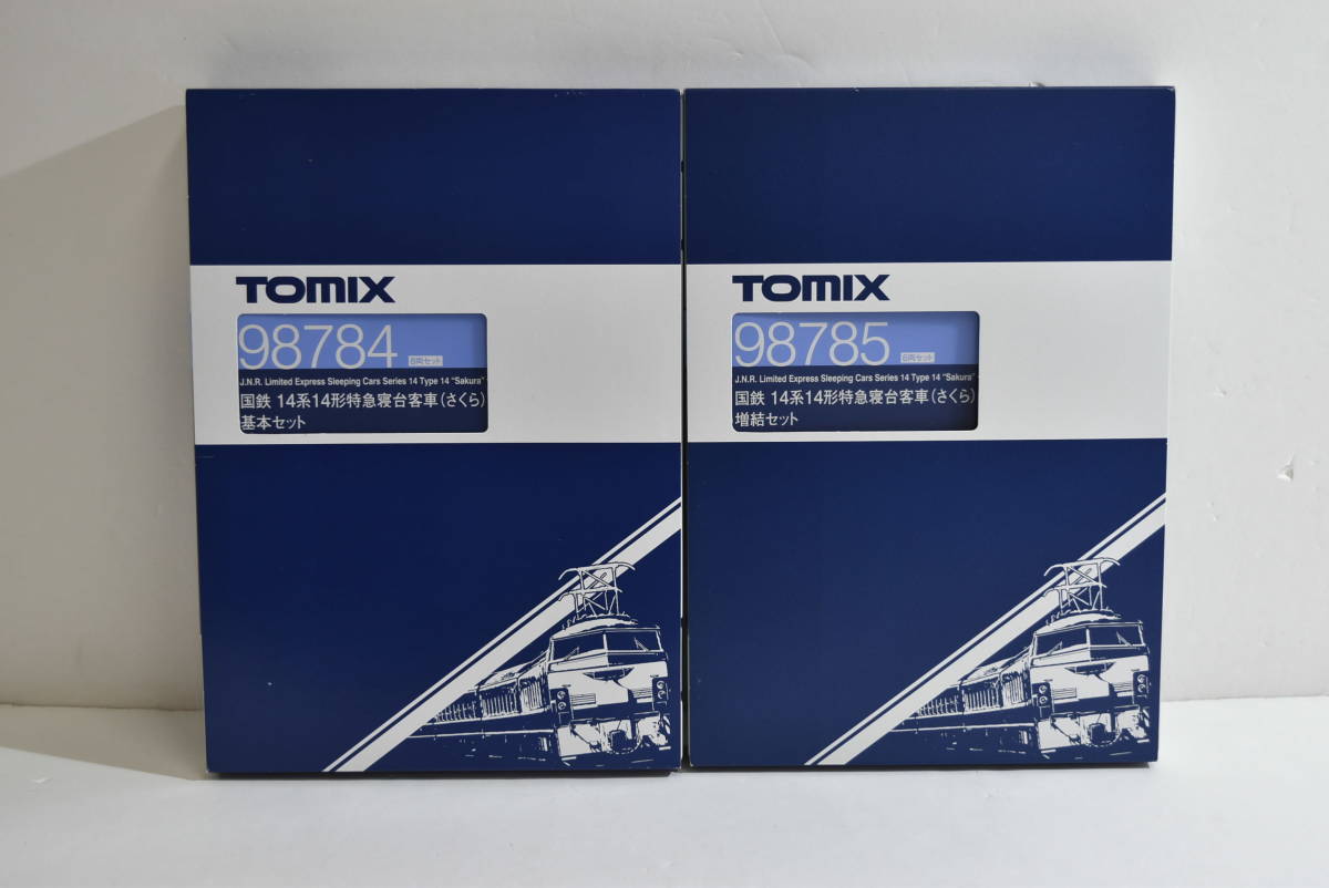35S 訳あり TOMIX 98784 国鉄 14系14形特急寝台客車(さくら)基本セット