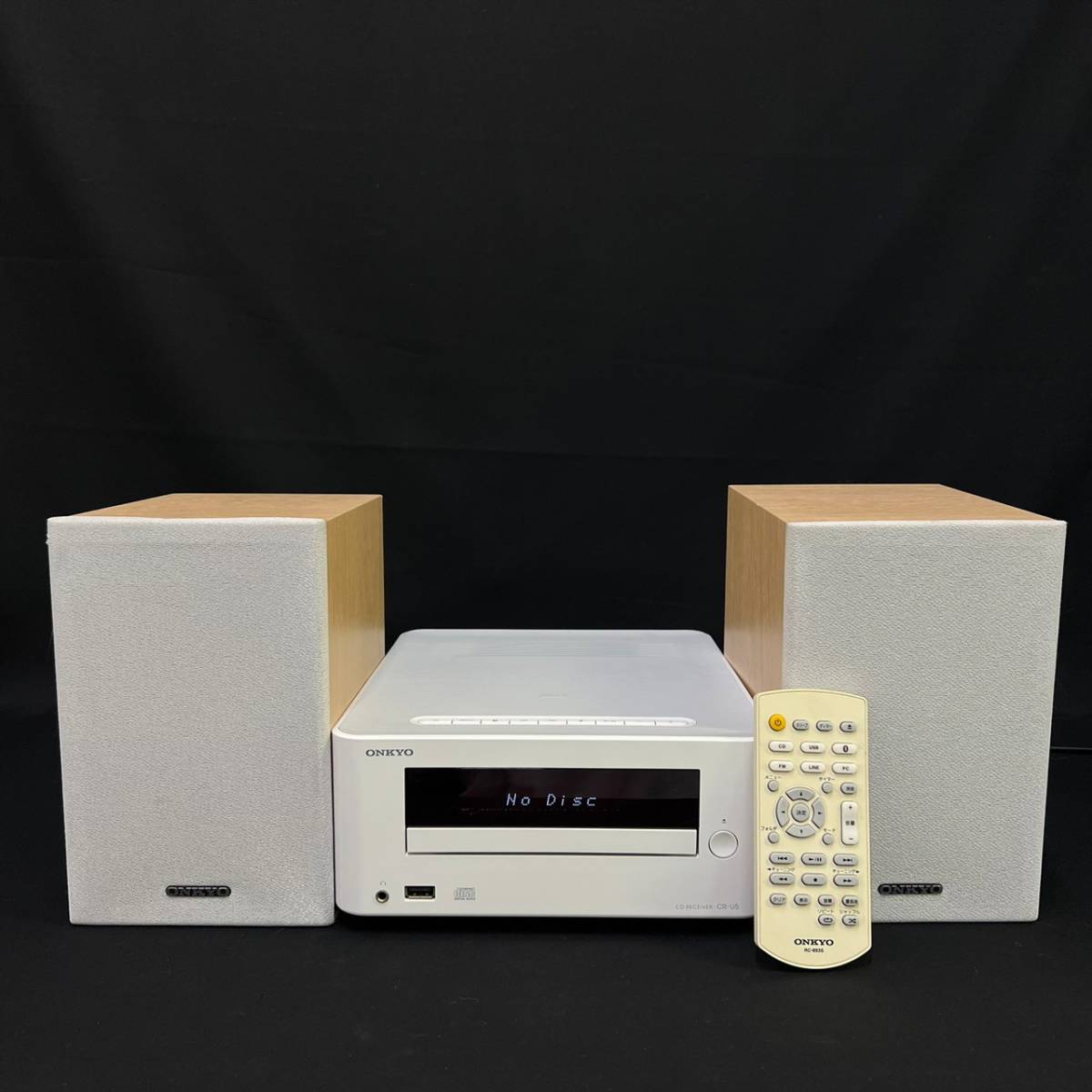 オーディオ機器 ONKYO オーディオコンポーネントセット リモコン有り