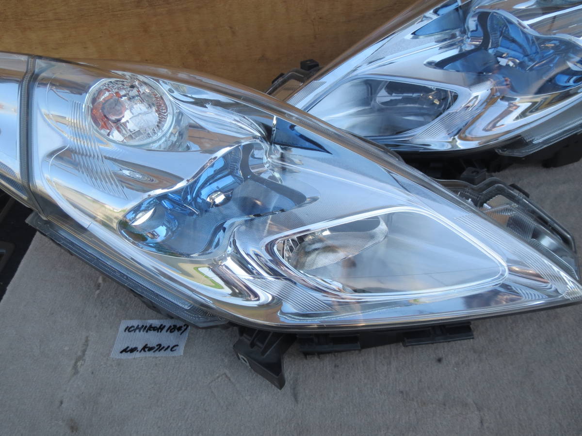 日産 LEAF/リーフ ZE0/AZE0 左右ヘッドライト LED 純正 ICHIKOH 1865