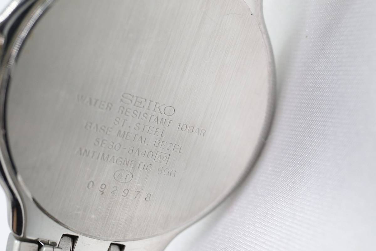 W60-4】動作品 電池交換済 SEIKO CADET セイコー カデット 腕時計 5E30 