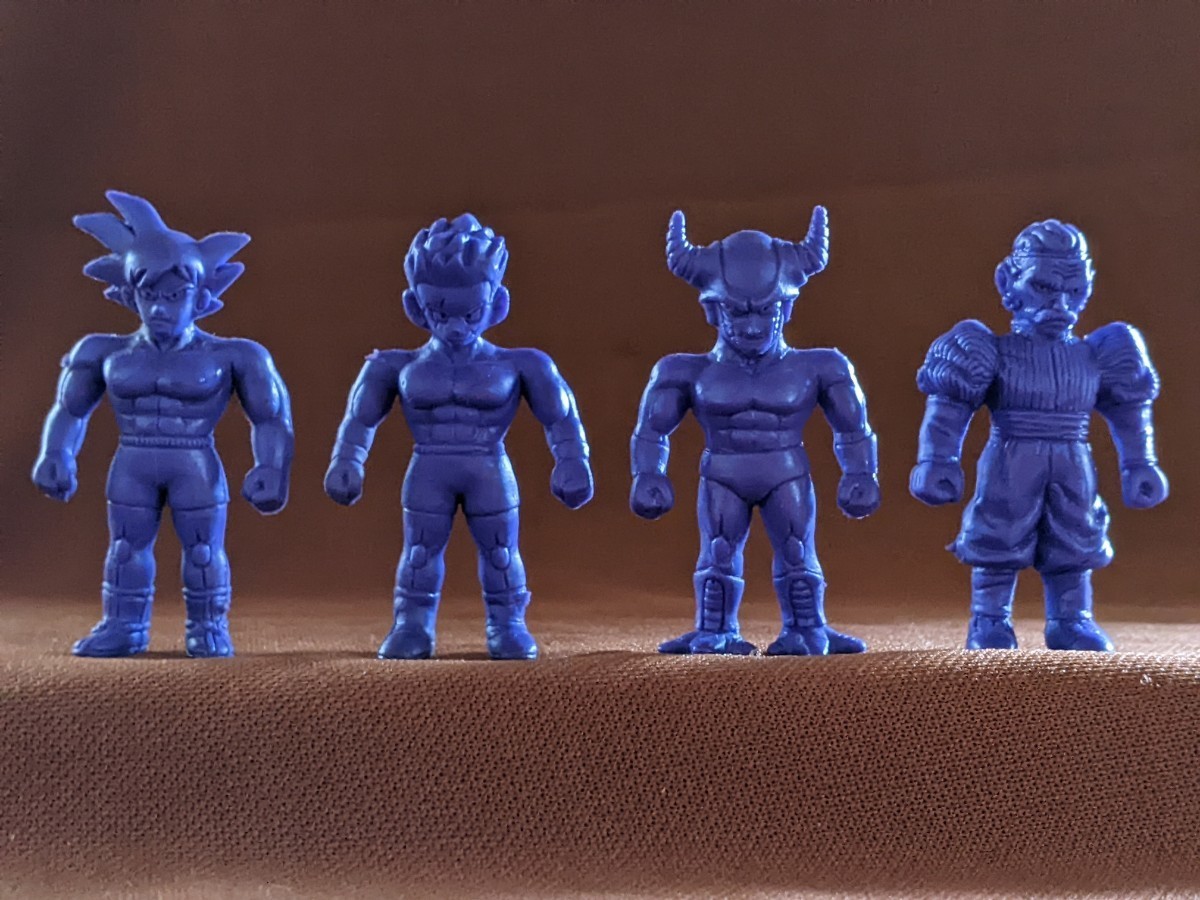 ドラゴンボール ドラ消し 4個組 当時物 孫悟空 孫悟飯 フリーザ 