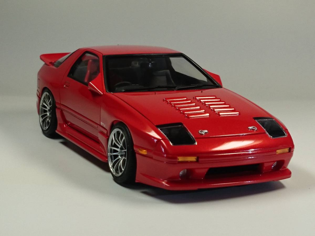 アオシマ 1/24 マツダ RX-7 FC3S 完成品