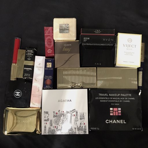 シャネル ティファニー エスティーローダー エレガンス 他 トラベルメイクアップパレット 石鹸 リップ 等まとめ