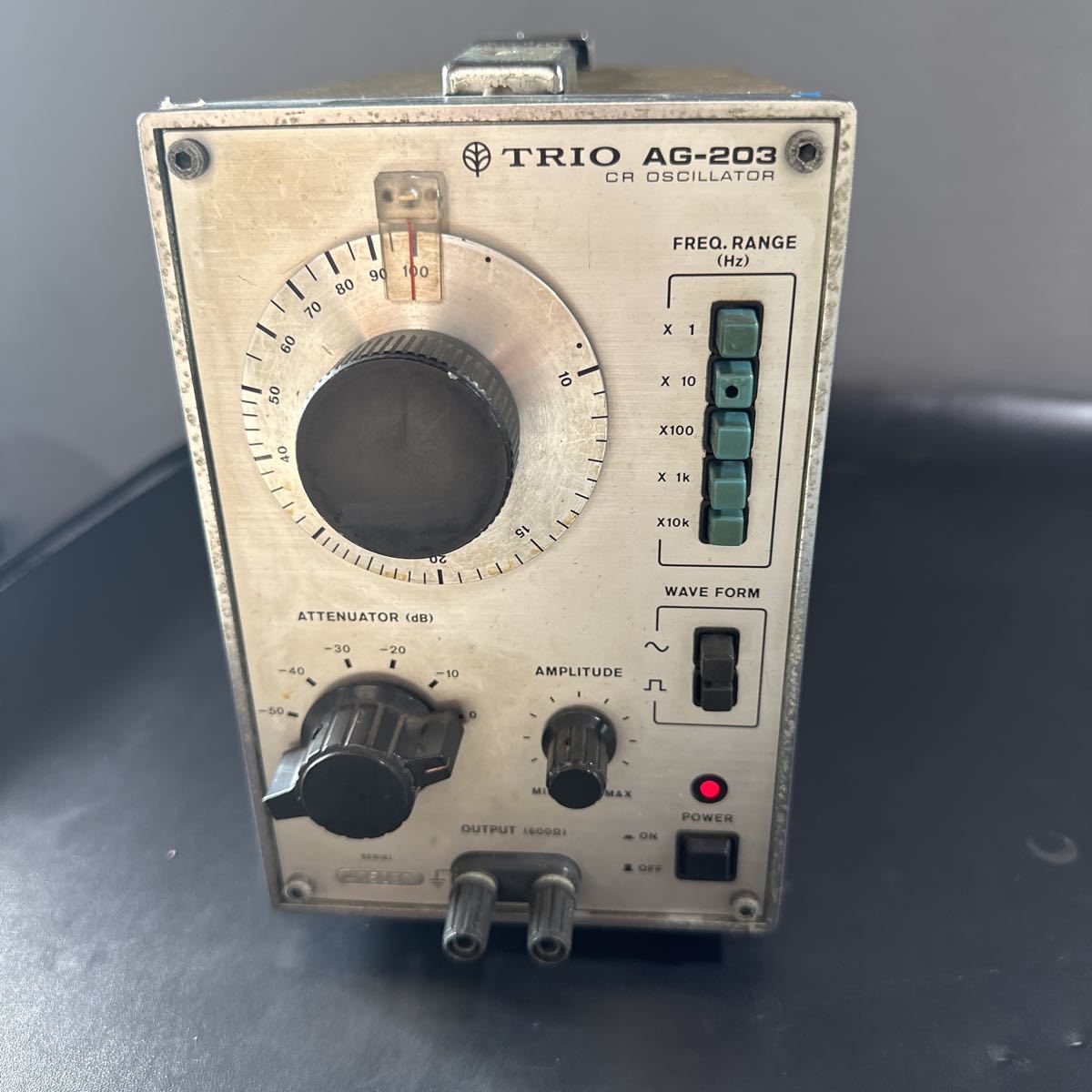 TRIO AG-203 1MHz Oscillator | eBay 「D965」レトロ TRIO AG-203 CR