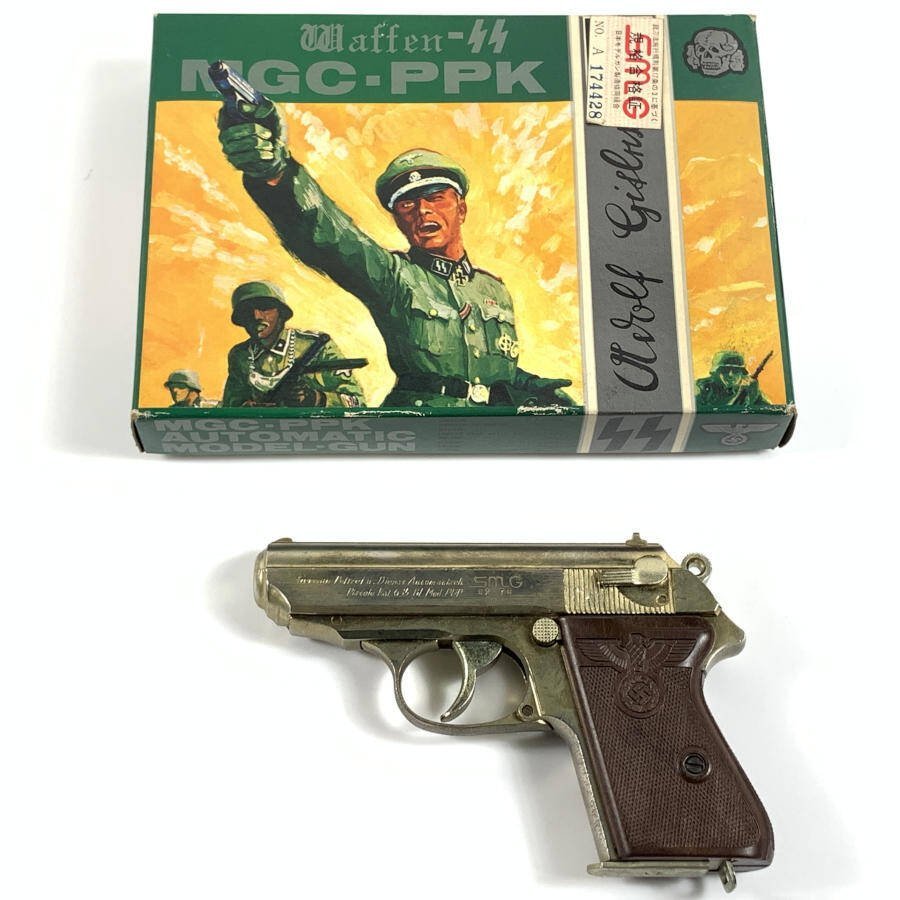 MGC PPK AUTOMATIC MODEL-GUN モデルガン 元箱付き＊ジャンク品 MGC