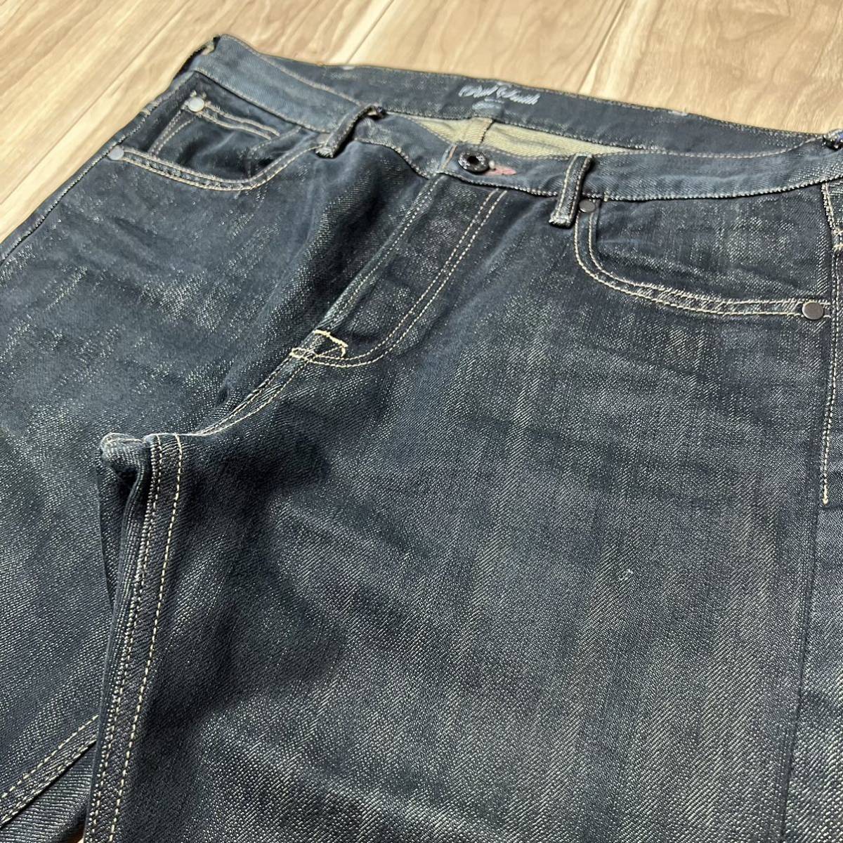 美品】日本製 Paul Smith ポールスミス RED EAR レッドイヤー 黒×金  