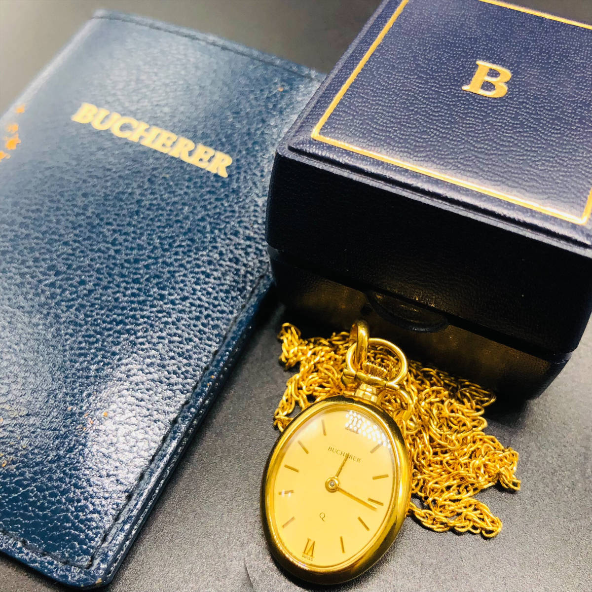 お買い得，人気セール BUCHERER ブッフェラー Q ペンダント時計 現状不動 動作未確認 現状品 アンティーク 金色 GOLD 花柄 ネックレス おしゃれ 1円出品 5420(その他)｜売買されたオークション情報、yahooの商品情報をア その他