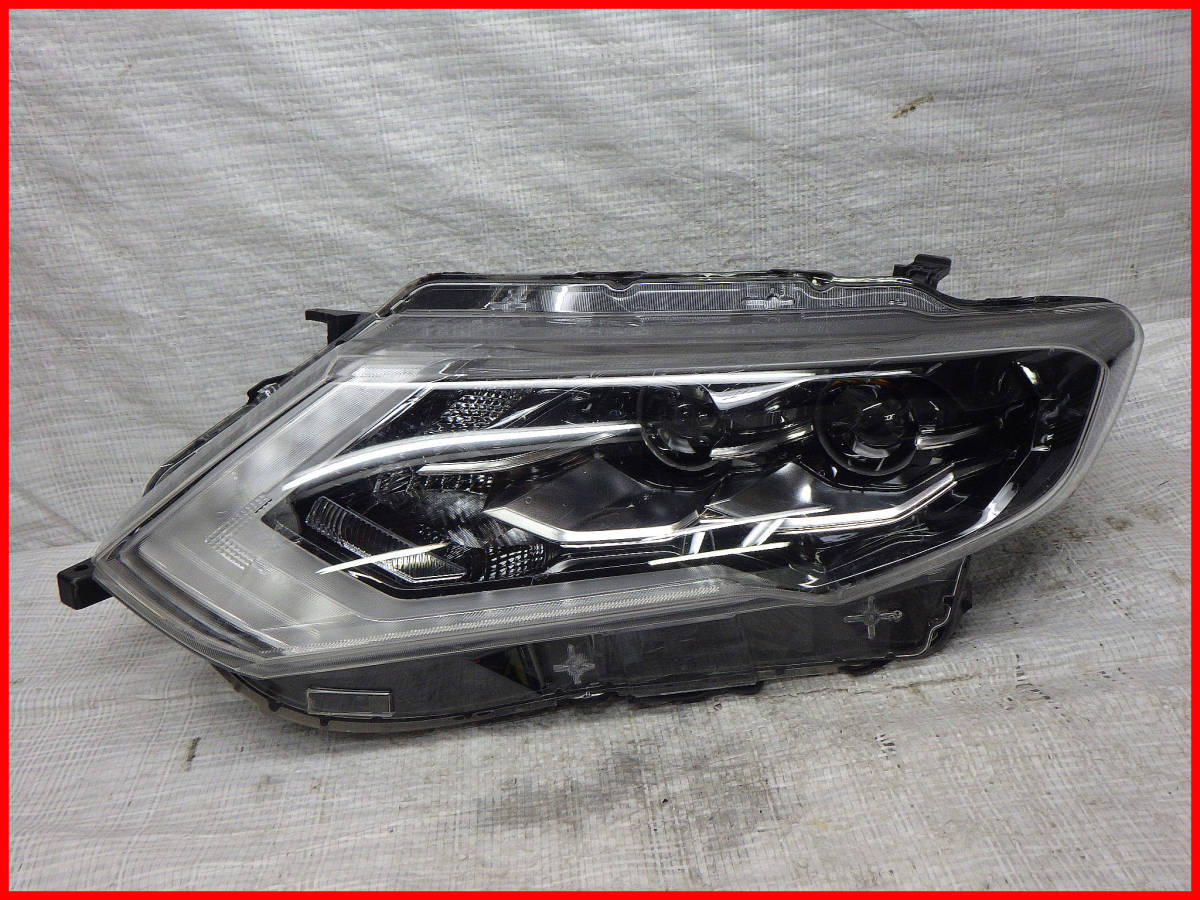 T32/NT32 後期 エクストレイル LED左ヘッドライト左ライト 左側 KOITO 100-23746 ヘッドランプ ランプ