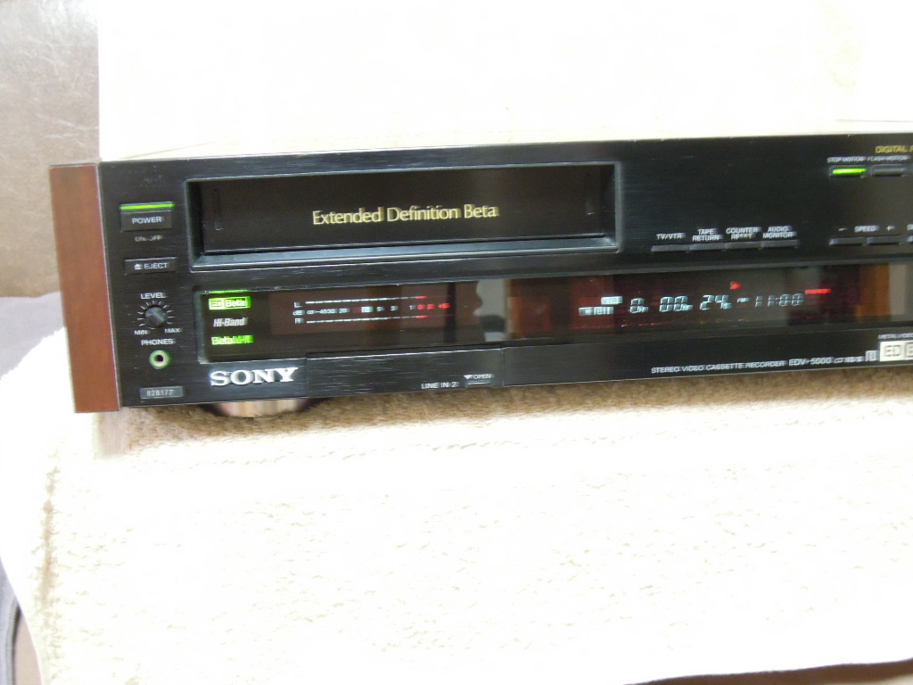 SONY　EDベータ　EDV5000 動作品