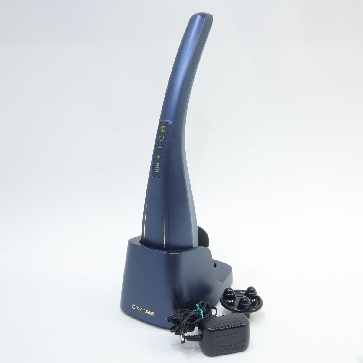 110 DOCTORAIR ドクターエア 3Dハンディマッサージャー MH-02 ネイビー ※中古