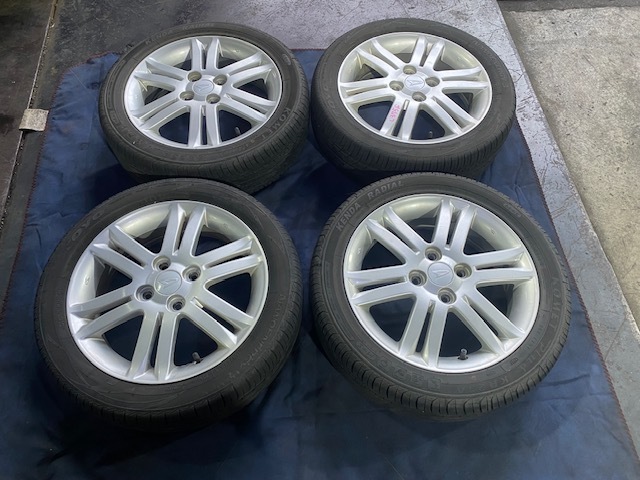 正規品，新作 L375S タント カスタム 純正 アルミホイール 15X4.5J オフセット45 165/55/R15 トーヨータイヤ 引き取り歓迎 千葉市若葉区より出品(ラジアルタイヤ)｜売買されたオークション情報、yahooの商品情報 4穴