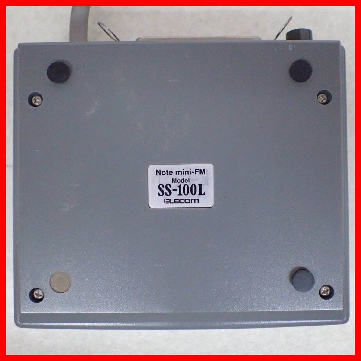 ☆ELECOM FM音源ユニット NOTE MINI-FM SS-100L エレコム 動作未確認