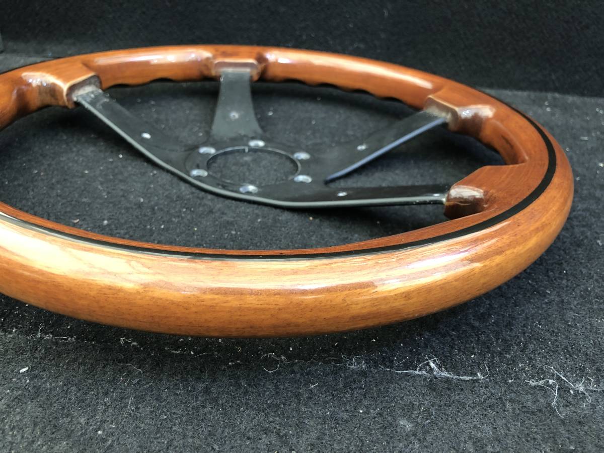 ナルディ ウッドステアリング Gara4 NARDI ガラ4 36.5Φ 当時物 廃盤
