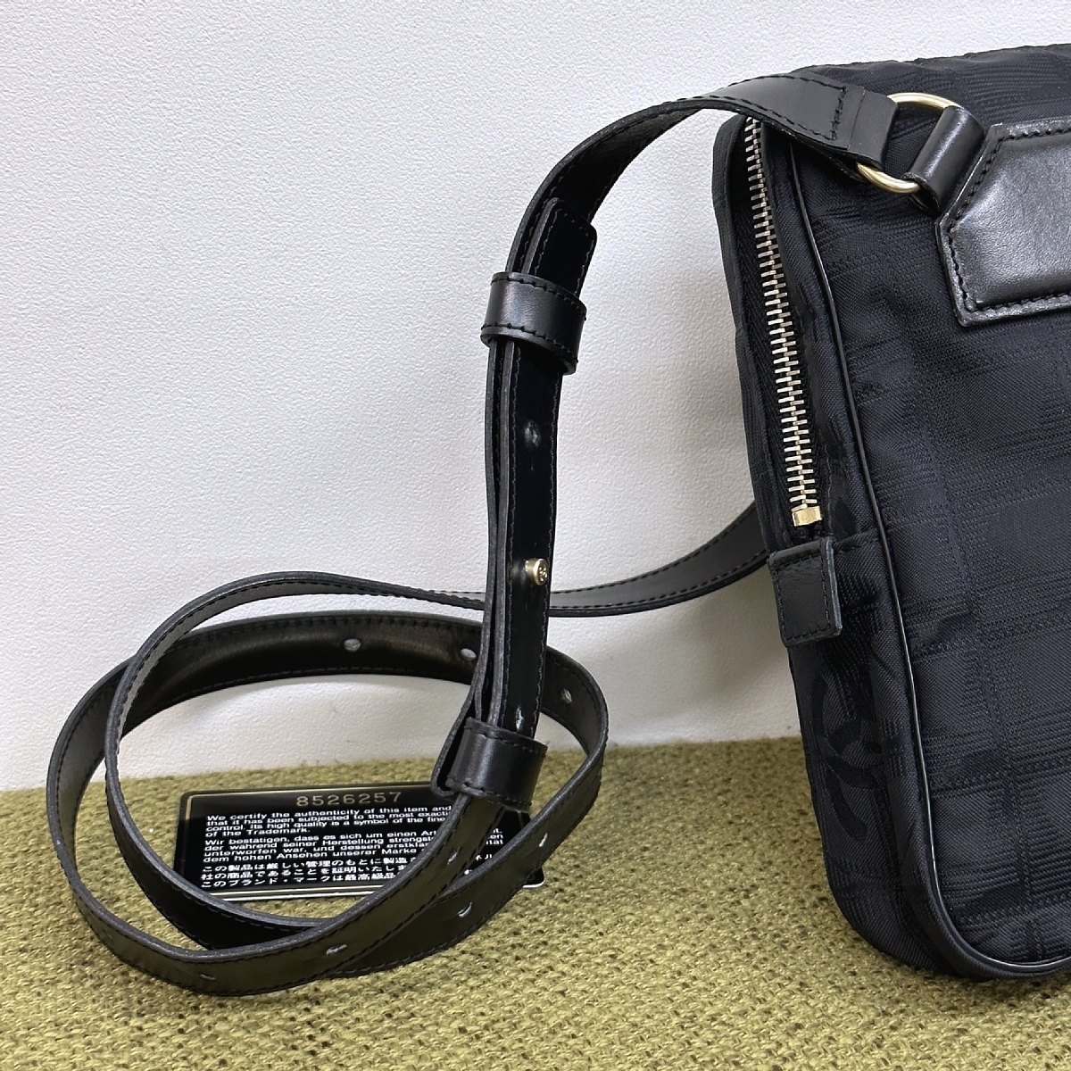 □□CHANEL/シャネル ニュートラベルライン ミニショルダーバッグ 