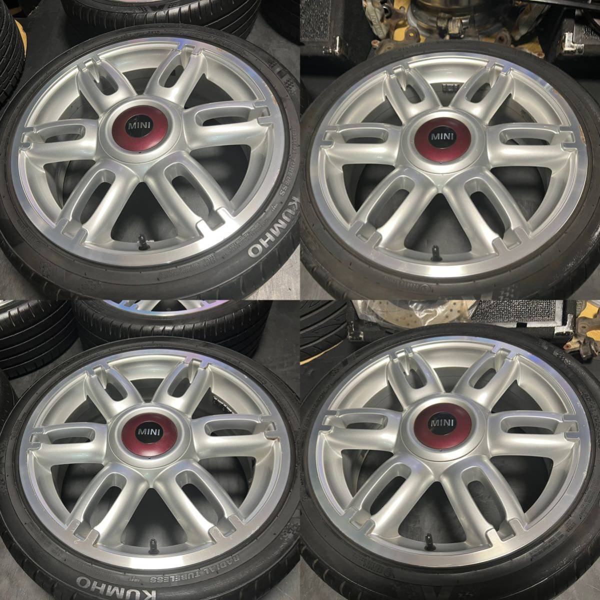 マナ MINI R55 ハンプトン純正アルミ205/45R17 マナ MINI R55