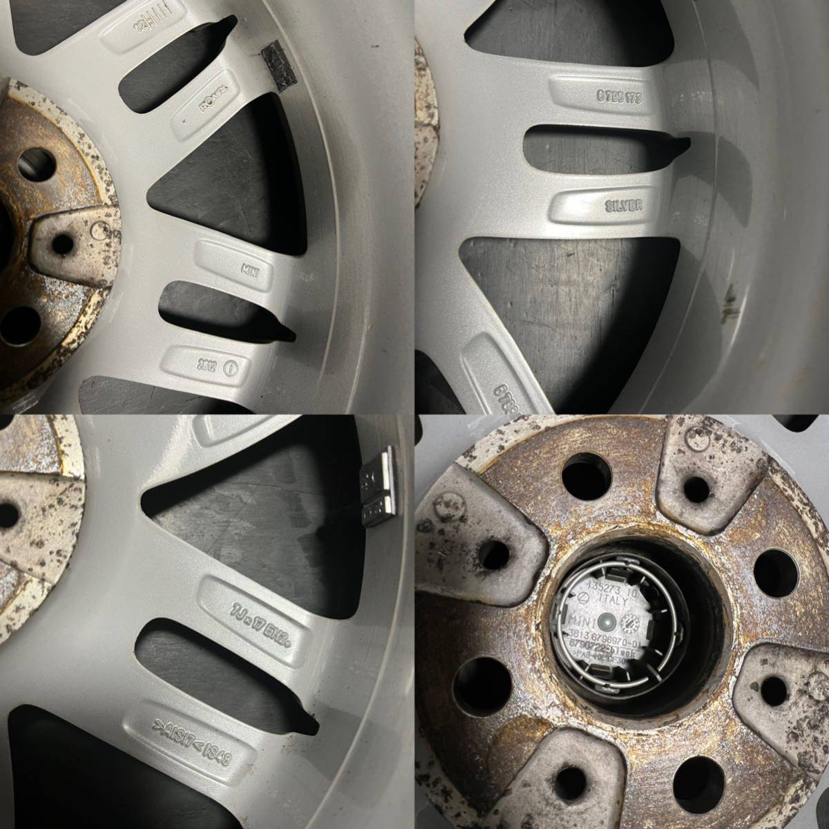 MINI ミニ R55 クラブマン クーパー ハンプトン 純正タイヤホイール 17 