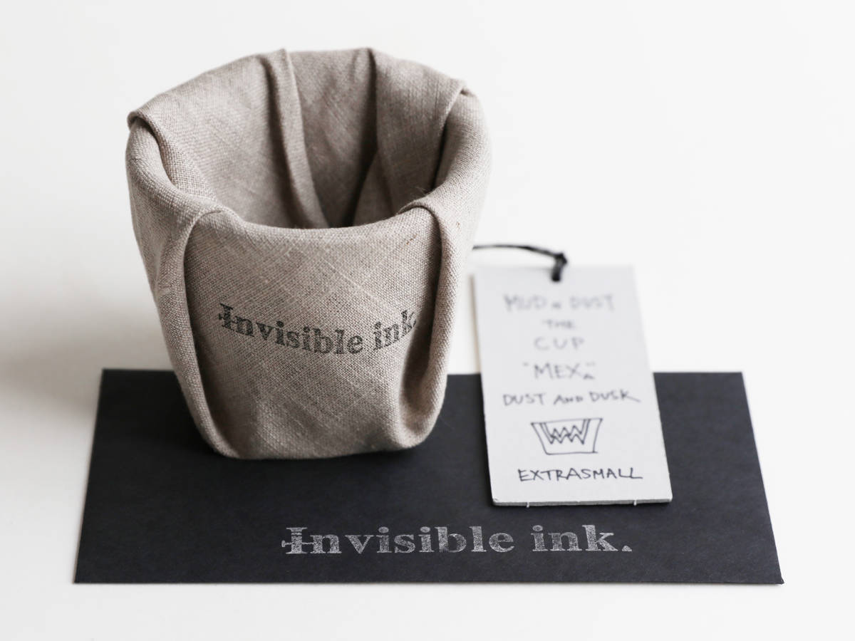 invisible ink MUD N DUST THE CUP 新品】invisible ink MUD N DUST