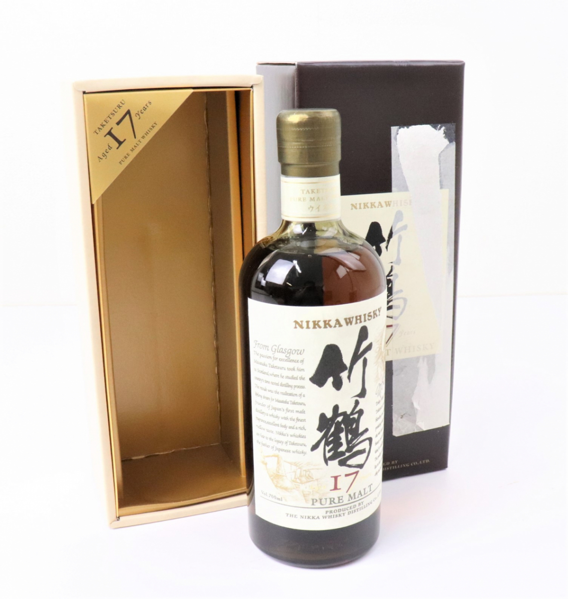 ニッカピュアモルトウィスキー北原酒15年 希少ニッカ 北原酒15年ピュア