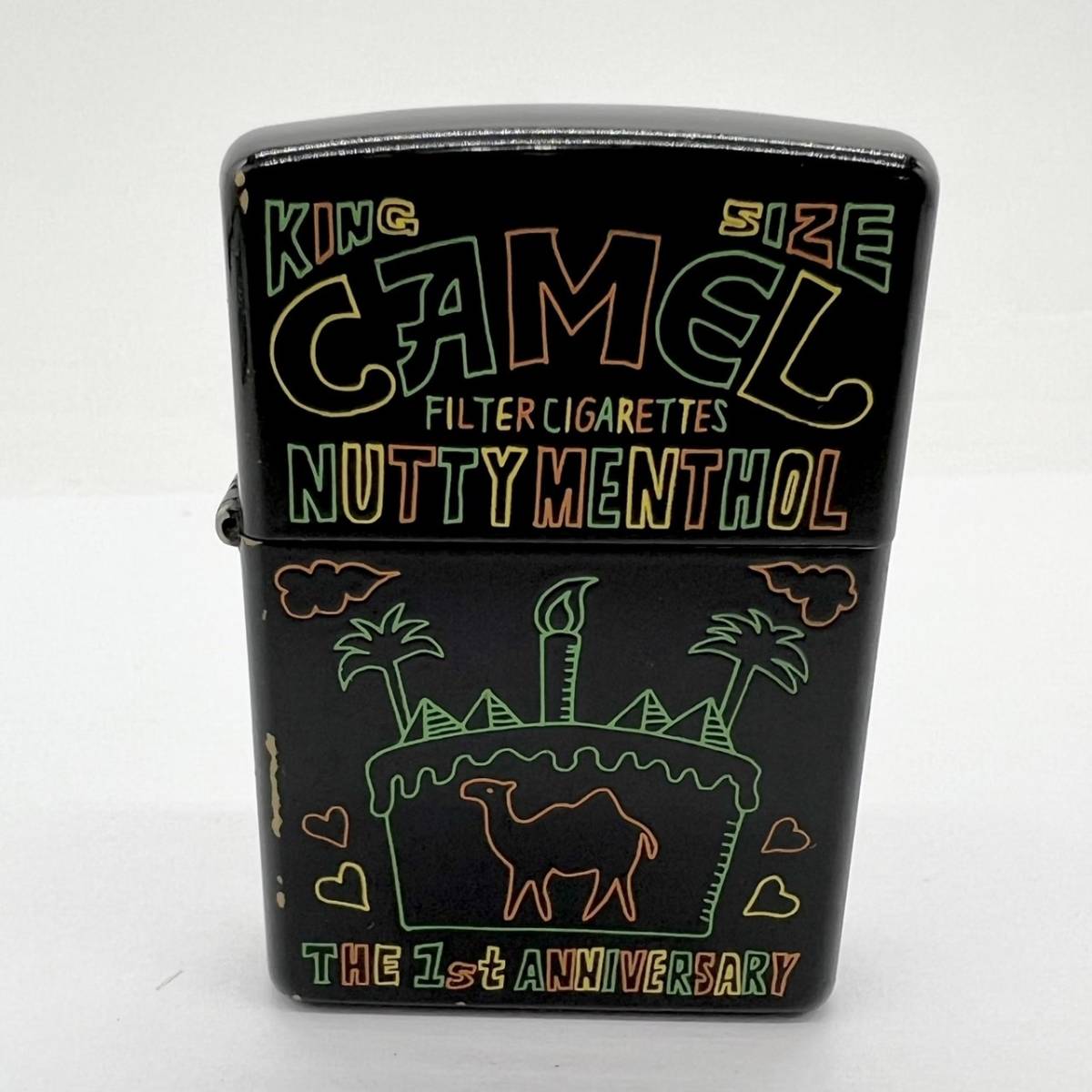 11397/ CAMEL キャメル NUTTY MENTHOL ZIPPO LIGHTER 1st ANNIVERSARY 
