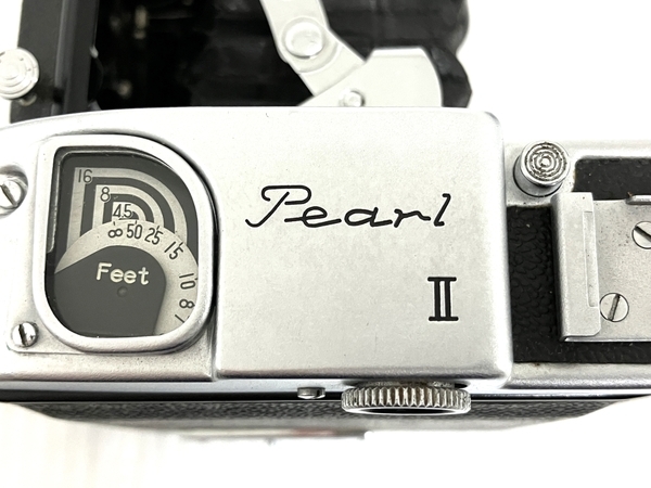 小西六 PEARL II / SEMI LEOTAX 蛇腹フィルムカメラ 2点セット