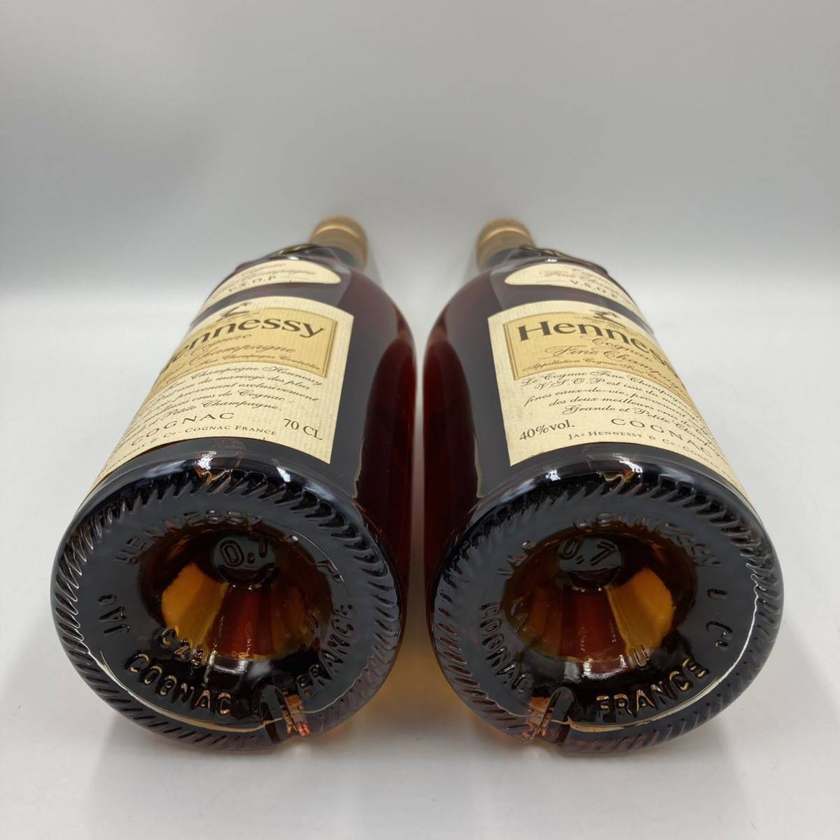 7.14 KI-B44☆未開栓 ヘネシー VSOP 2本まとめ☆容量 700ml/アルコール