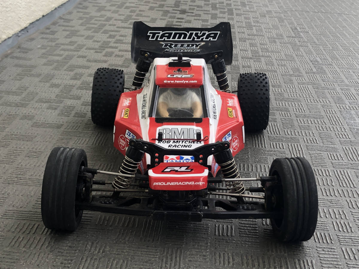 タミヤ DF-03 80年代ビンテージ風 オプティマボディ・バギーチャンプ