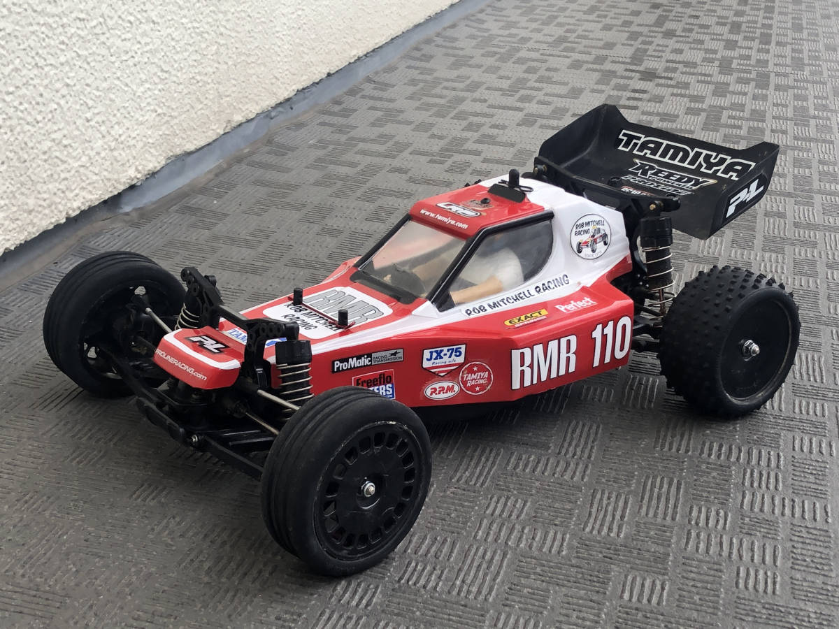 タミヤ DF-03 80年代ビンテージ風 オプティマボディ・バギーチャンプ