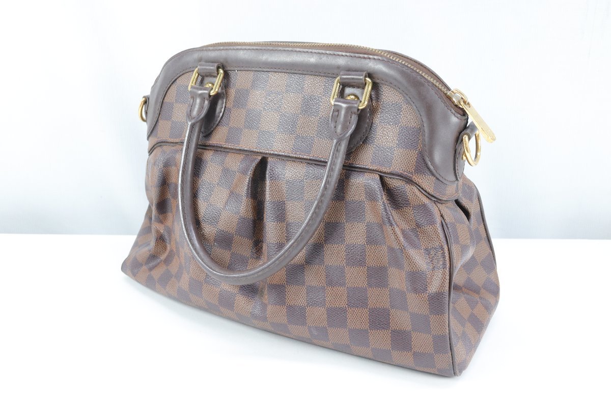 LOUIS VUITTON ルイ ヴィトン ダミエ トレヴィPM ハンドバッグ 手提げ 