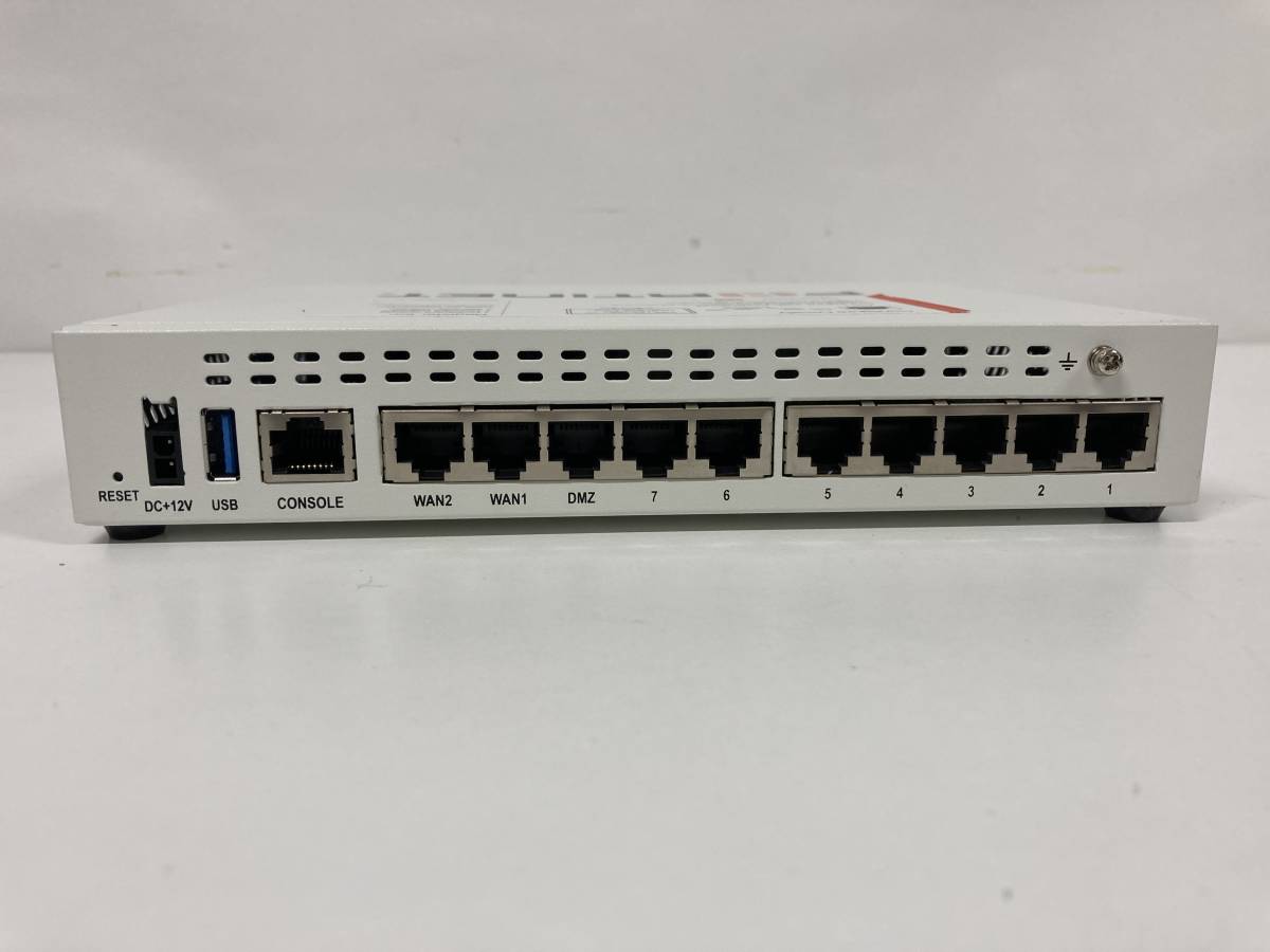 FORTINET FortiGate-60E 初期化済み、テスト済み、アダプター付き