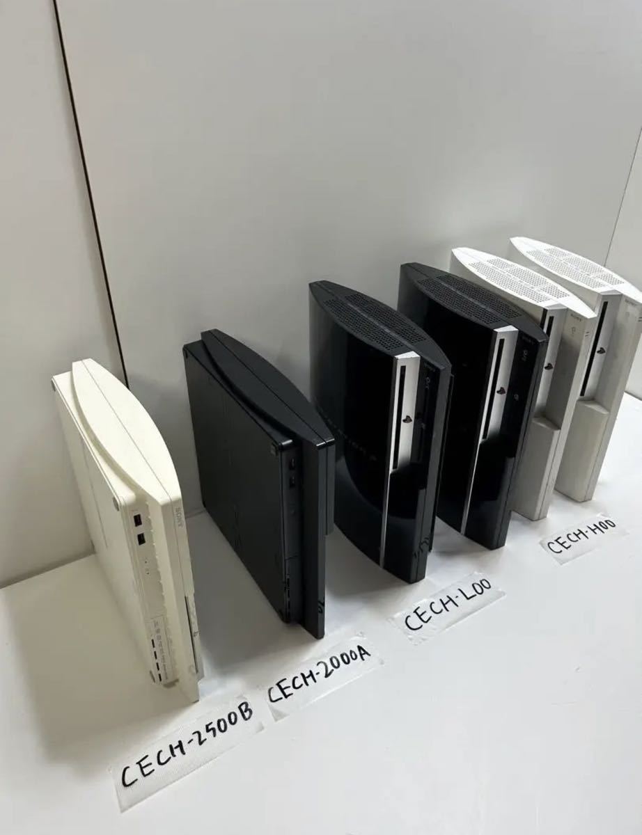 売り切ります1円～ 6台 PS3 sony プレステ3 CECH-2500B ×1 CECH-2000A×1 CECH-L00 ×1CECH-H00 ×3本体 計6台 まとめ 大量 ソニー 