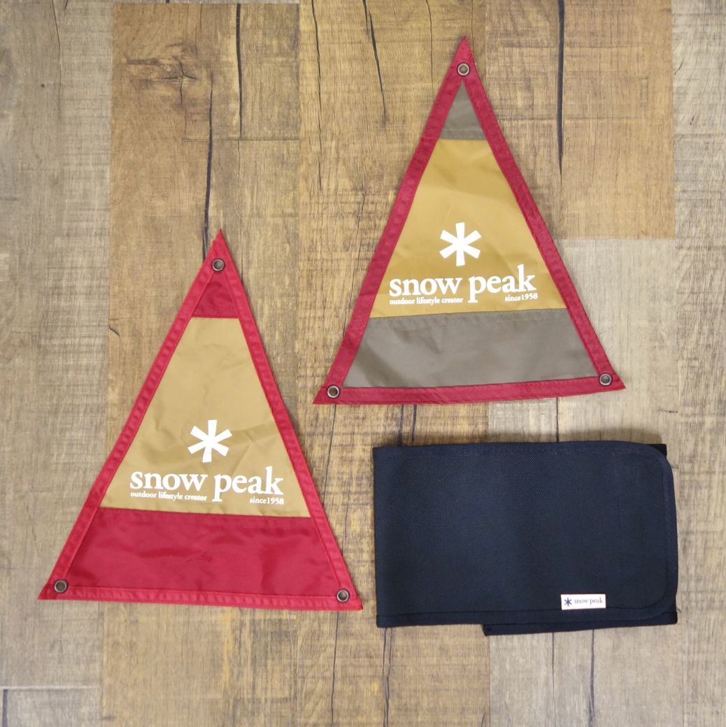 スノーピーク snowpeak テントタペストリー 2枚 廃盤 ペグハンマー  