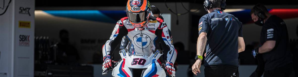 【BMW motorrad】World Super Bike オフィシャル ポロシャツ 紺色【M】希少　綿（検：WSBK motoGP Super Bike BMW S1000RR TOM SYKES ） Super Bike BMW kawasaki monsterenergy 2024年ワールドスーパーバイク