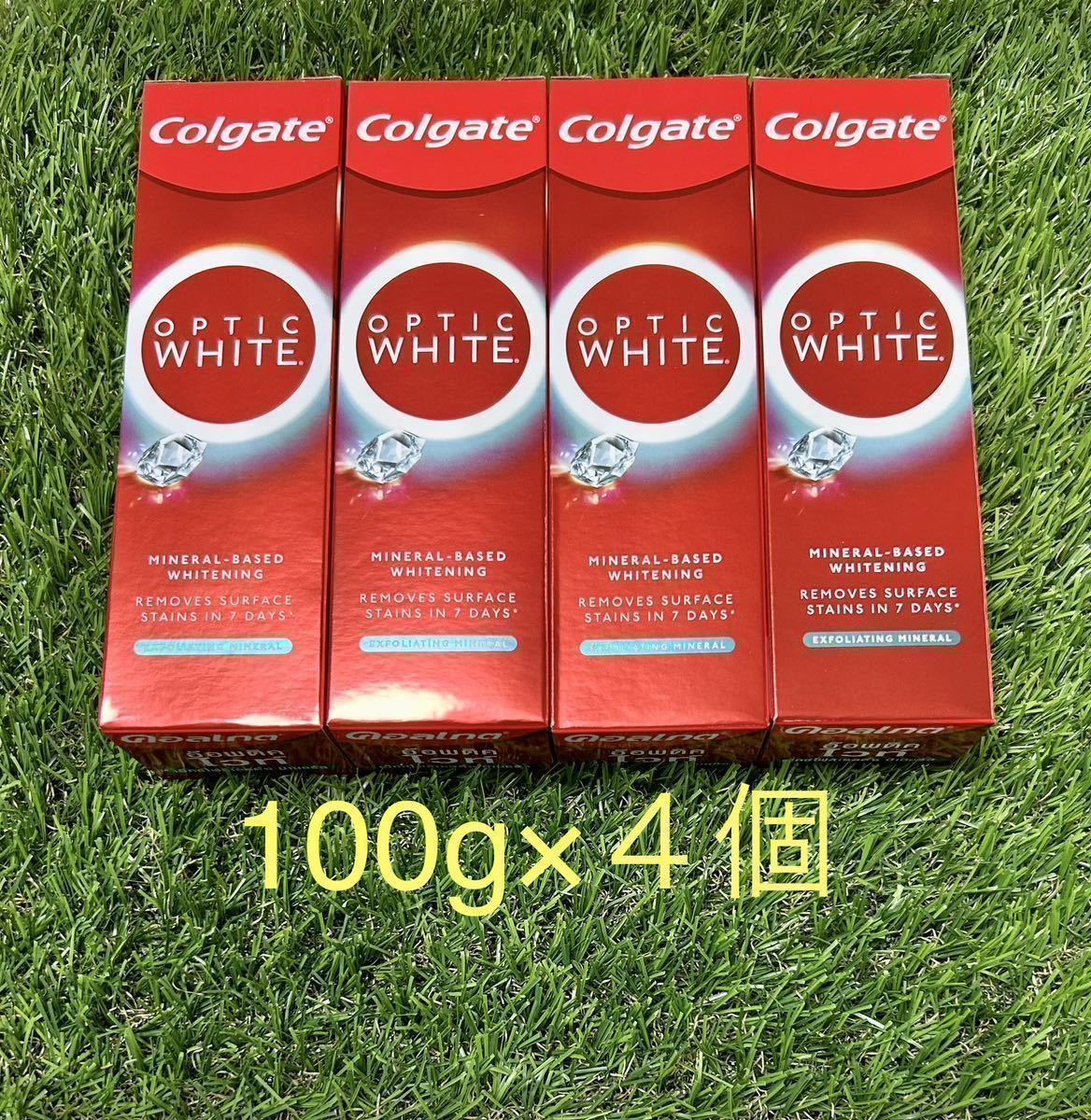 【お買い得，高品質】 ４個セット 新パッケージ コルゲート Colgate 100g オプティックホワイト プラスシャイン ホワイトニング 歯磨き粉(歯磨き粉)｜売買されたオークション情報、yahooの商品情報をアーカイブ公開 - 歯磨き粉