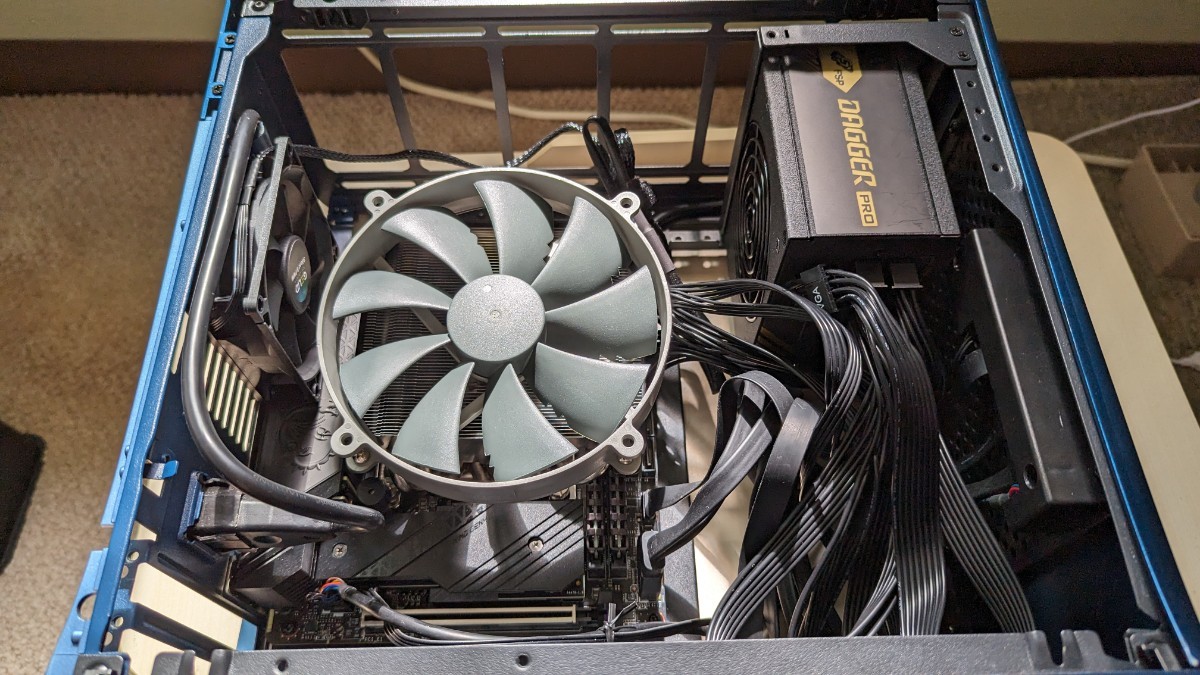 自作超静音PC Corei7-11700T 32GB SSD500GB Core i7 自作PC Vivobook