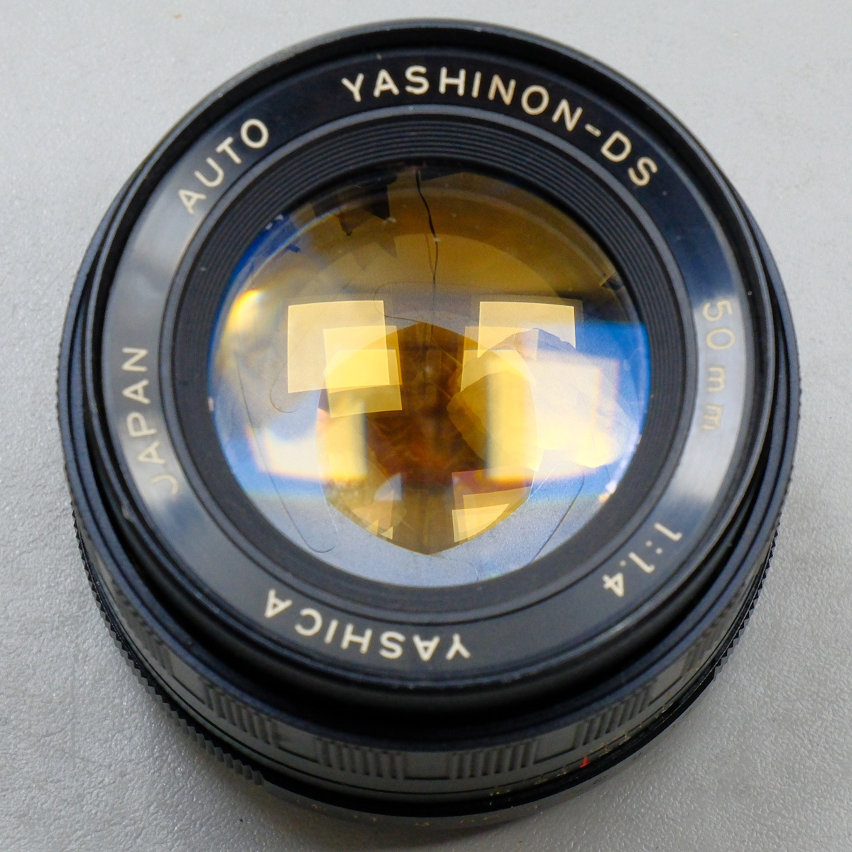 YASHICA AUTO YASHINON-DS 50mm 1：1.4 レンズ M42 マウント 50 F1.4