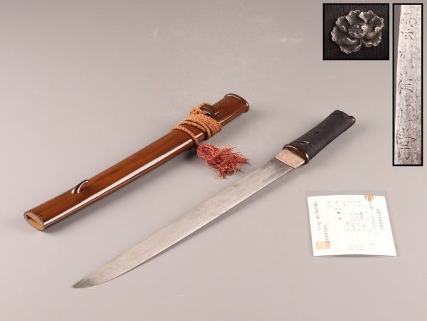 【安い，豊富な】 古美術 時代武具 脇差 35cm 無銘 登録付 拵え 外装 小柄 時代物 極上品 初だし品 C0577(脇差、短刀)｜売買されたオークション情報、yahooの商品情報をアーカイブ公開 - オークファン 脇差、短刀