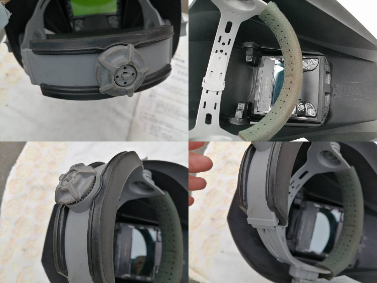 マイト工業 超高速遮光面 液晶溶接面 レインボーマスク Rainbow mask 