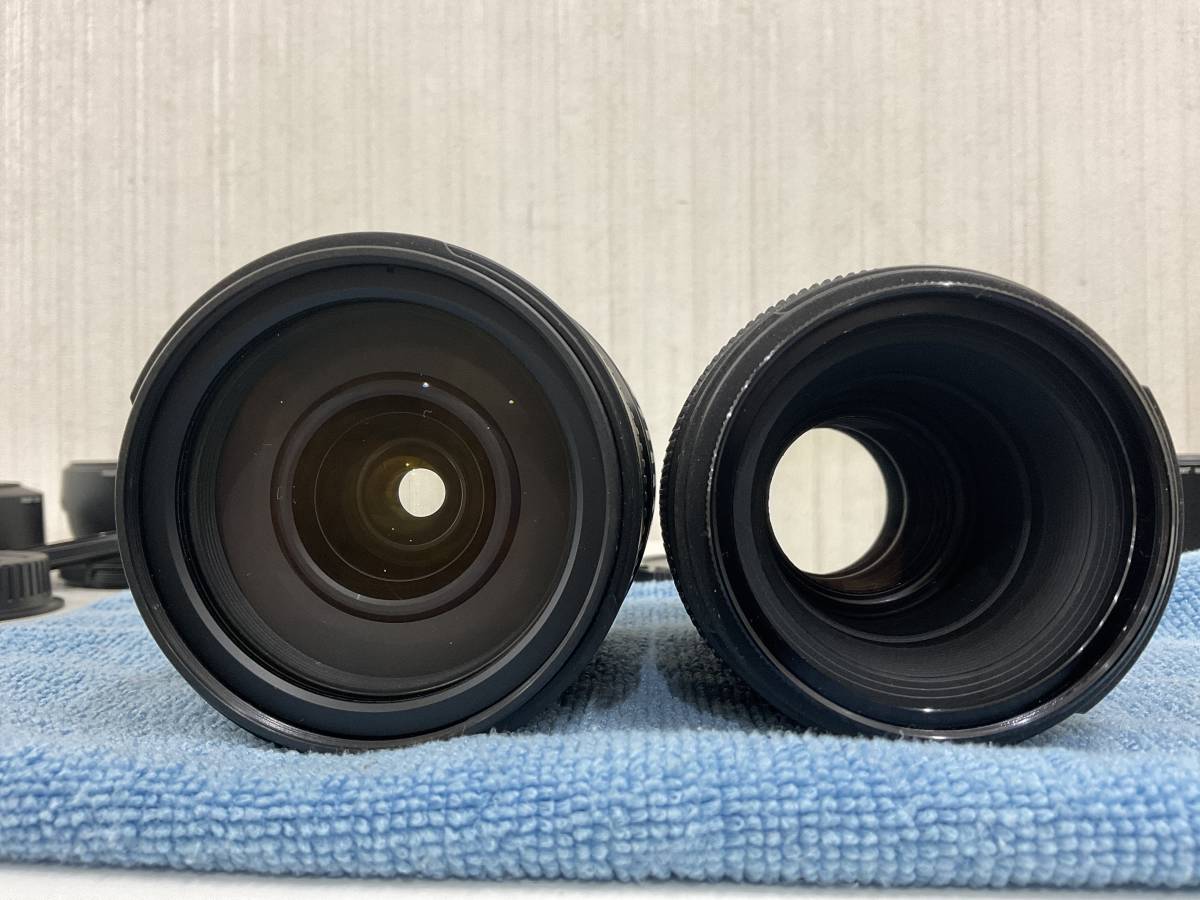Canon AF用 カメラレンズ4本セット TAMRON3本／Canon1本 動作未確認