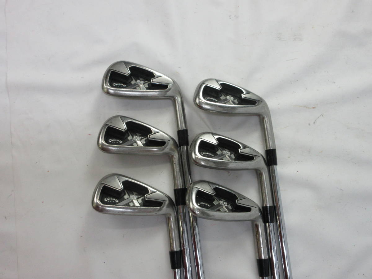 ☆ Callaway キャロウェイ X-22 TOUR アイアン #5~#9.P. スチール