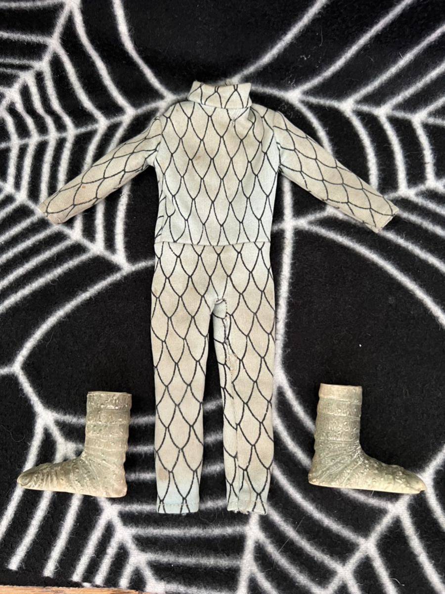 変身サイボーグ 旧タカラ 変身忍者嵐 正義の味方 コスチューム ソフビ  